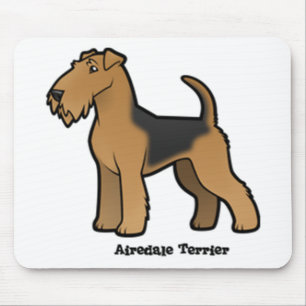 airedale skräcker musmatta
