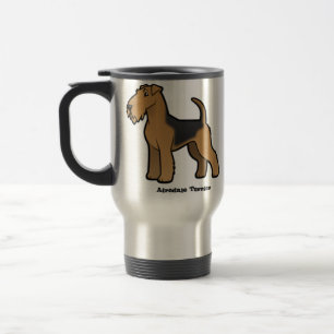 airedale skräcker resemugg