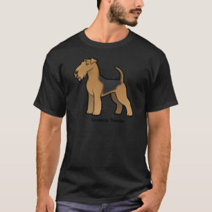 airedale skräcker t shirt