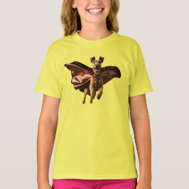 Airedale Superhjälte Barn T-Shirt