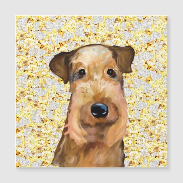 AIREDALE TERRIER           (Framsida)