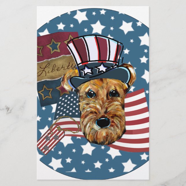 AIREDALE TERRIER (Framsida)