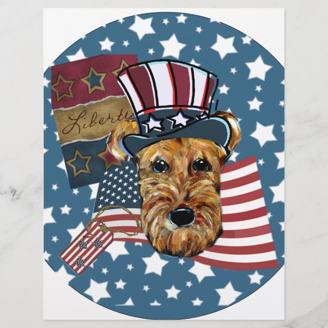 AIREDALE TERRIER (Framsida)