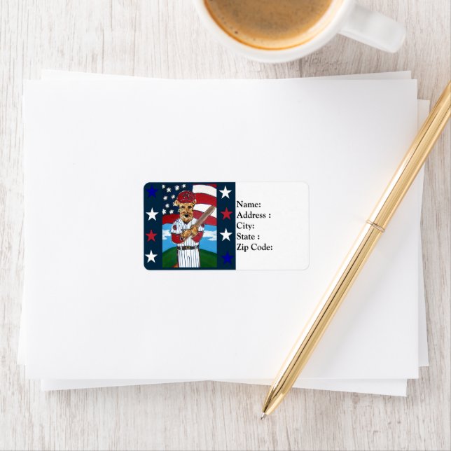 AIREDALE TERRIER ADRESSETIKETT (Insitu)