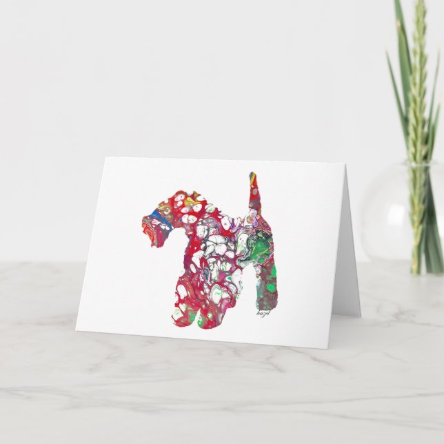 Airedale Terrier, Airedale Terrier Fil Kort (Framsida)