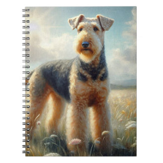 Airedale Terrier Anteckningsbok
