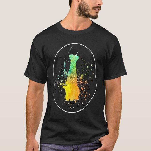 Airedale Terrier Antik  1 T Shirt (Framsida)