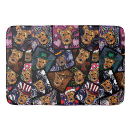 AIREDALE TERRIER BADRUMSMATTA