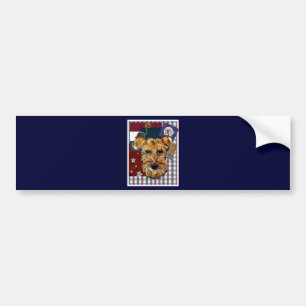 AIREDALE TERRIER BILDEKAL
