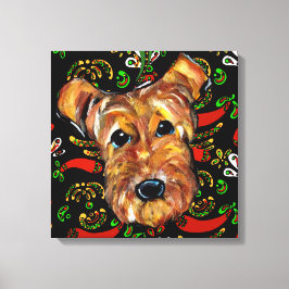 AIREDALE TERRIER CANVASTRYCK