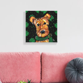 AIREDALE TERRIER CANVASTRYCK
