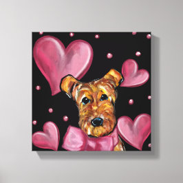 AIREDALE TERRIER CANVASTRYCK