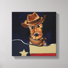 AIREDALE TERRIER CANVASTRYCK