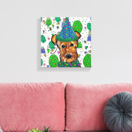 AIREDALE TERRIER CANVASTRYCK