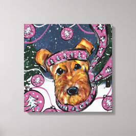 AIREDALE TERRIER CANVASTRYCK