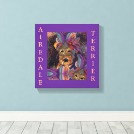 AIREDALE TERRIER CANVASTRYCK