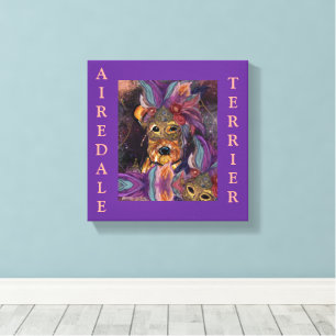 AIREDALE TERRIER   CANVASTRYCK