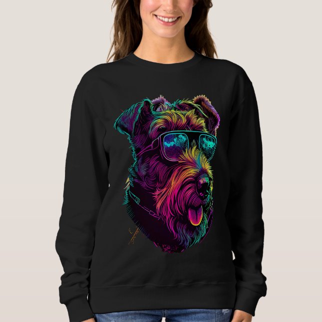 Airedale Terrier Dogs Airedale Terriers T Shirt (Framsida)