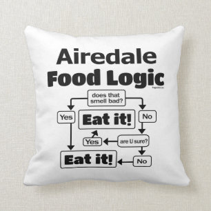 Airedale Terrier Food Logic Kudde