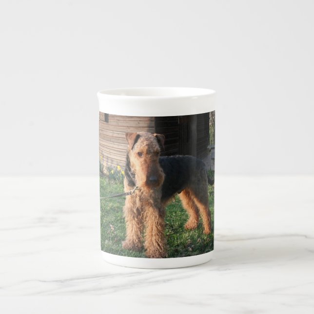 Airedale_Terrier fullt.png Benporslin Mugg (Framsidan)