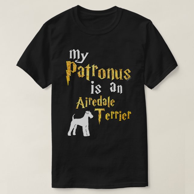 Airedale Terrier Gifts Airedale Terrier T Shirt (Design framsida)