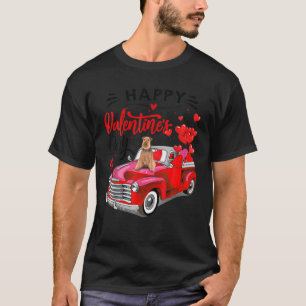 Airedale Terrier Glall Valentine Day Classic Car T Shirt