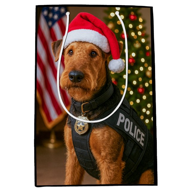 Airedale Terrier Holiday  (Framsidan)