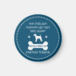 Airedale Terrier Hund Best Friend Magnet