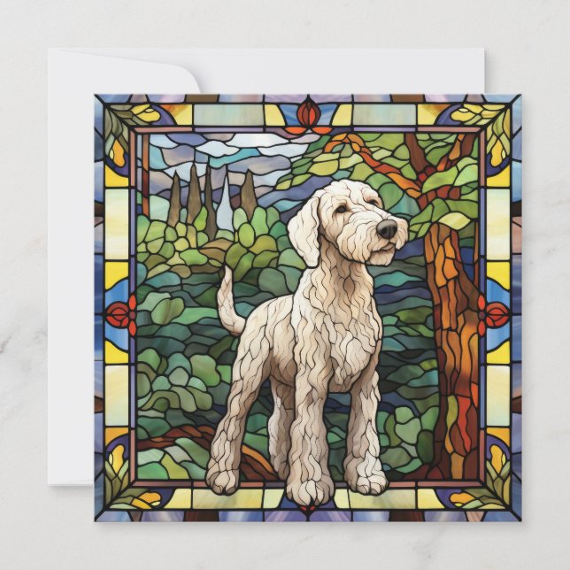 Airedale Terrier Hund Notkort (Framsida)