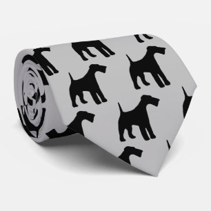 Airedale Terrier Hund Silhouette Slips