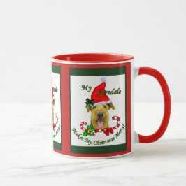 Airedale Terrier julklappar Mugg
