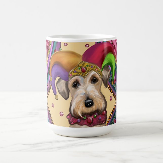 AIREDALE TERRIER  KAFFEMUGG (Center)