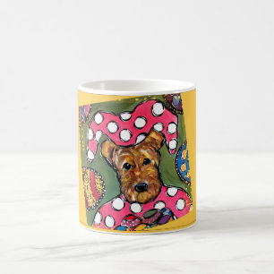 AIREDALE TERRIER KAFFEMUGG
