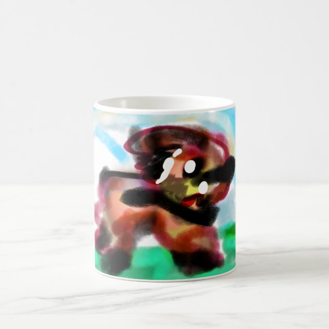  Airedale Terrier Kaffemugg (Center)