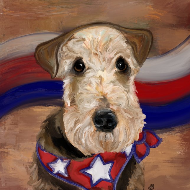 AIREDALE TERRIER KORT (Skapare uppladdad)