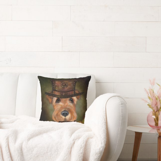 AIREDALE TERRIER KUDDE (Soffa)