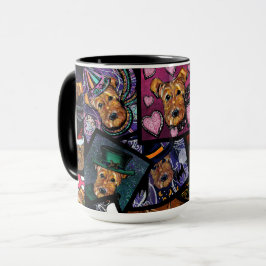AIREDALE TERRIER MUGG