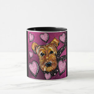 AIREDALE TERRIER MUGG