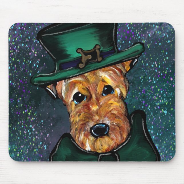 AIREDALE TERRIER MUSMATTA (Framsidan)