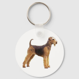 Airedale Terrier Nyckelring