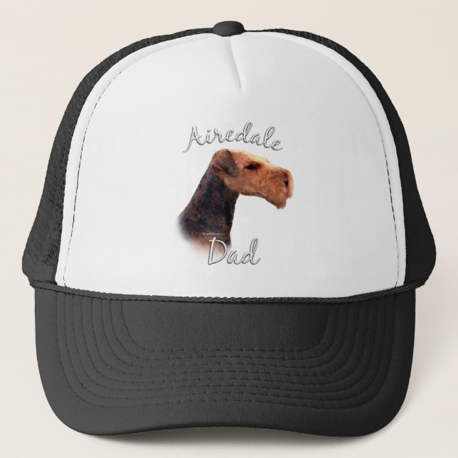 Airedale Terrier Pappa 2 Keps (Framsida)