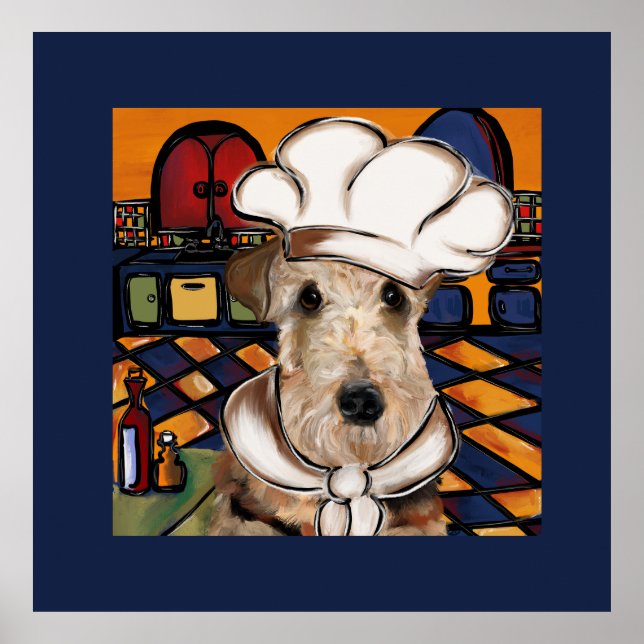 Airedale Terrier Poster (Framsidan)