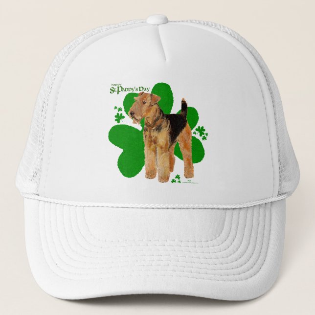 Airedale Terrier St Paddy Keps (Framsida)