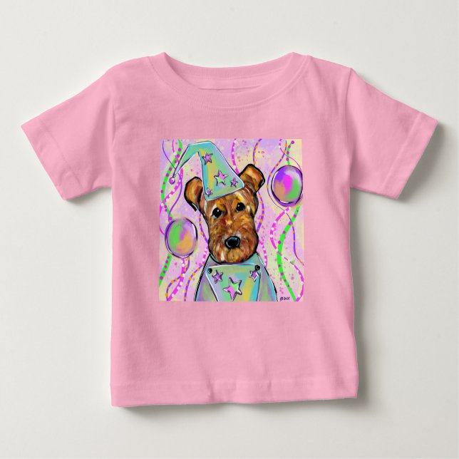 AIREDALE TERRIER T SHIRT (Framsida)