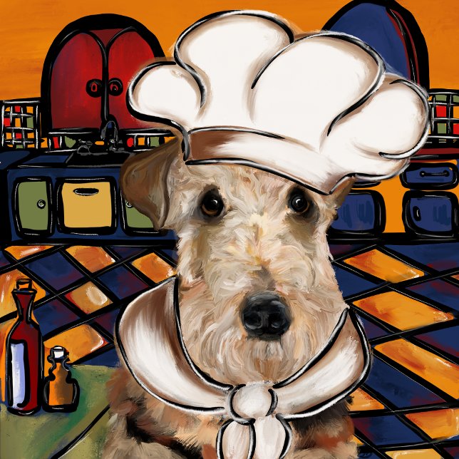 AIREDALE TERRIER T SHIRT (Skapare uppladdad)