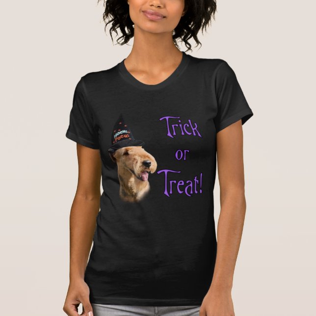 Airedale Terrier Trick T-shirt (Framsida)