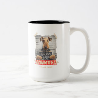 Airedale Terrier Två-Tonad Mugg