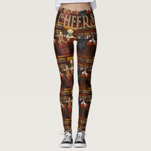AIREDALE TERRIER & VÄNNER LEGGINGS