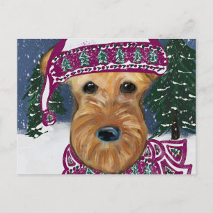 AIREDALE TERRIER VYKORT