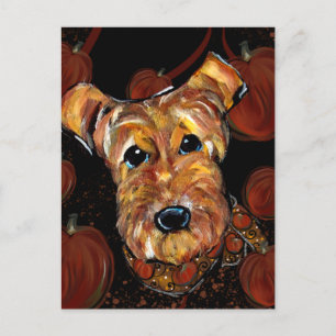 AIREDALE TERRIER VYKORT